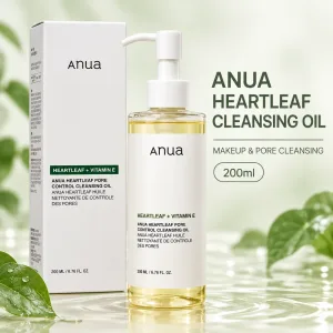 ANUA Heartleaf Cleansing Oil Makeup Remover