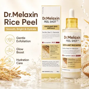 Dr.Melaxin  Peel Shotps Exfoliant Rice Ampoule
