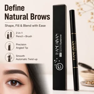 Dual-ended Automatic Eyebrow Pencil black