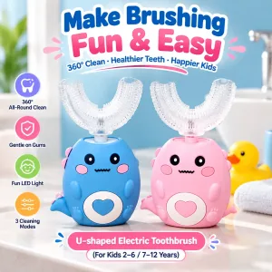 U-shaped electric toothbrush
