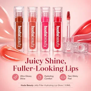 Huda Beauty Jelly Filler Hydrating Lip Gloss