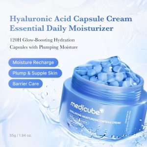 Medicube Hyaluronic Capsule Cream  Hydrating Moisturizer