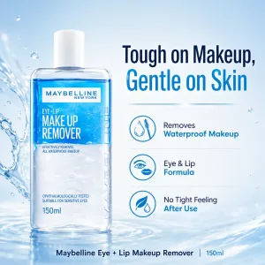 Maybelline New York Eye + Lip Makeup Remover (Bi-phase)