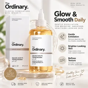The Ordinary Glycolic Acid 7% Toner  Exfoliating