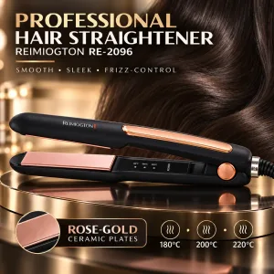 Professional Ceramic Hair Straightener Fast Heat Smooth Shine