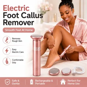 Electric Foot Callus Remover Rechargeable Foot File Pedicure Tool