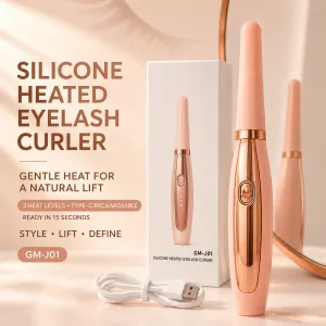 Rechargeable Heated Eyelash Curler