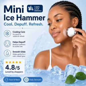 Mini Ice Cooling Depuffing Facial Massager